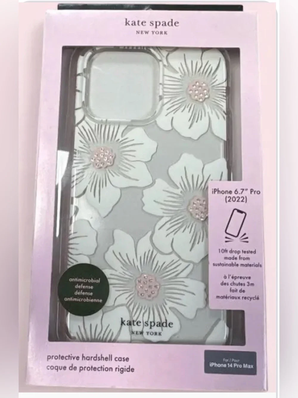 kate spade White Floral iPhone 6.7
